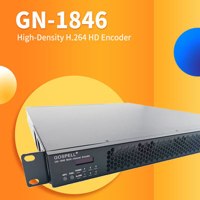 चीन Gospell GN-1846 12-Ch H.264 HD एनकोडर एचडीएमआई इनपुट विकल्प प्रसारण के साथ डिजिटल टीवी एनकोडर आपूर्तिकर्ता